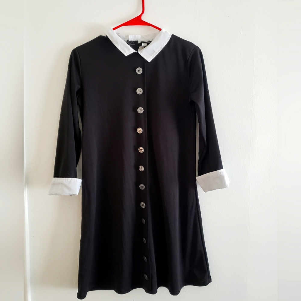 Kid's Wednesday Addams Costume